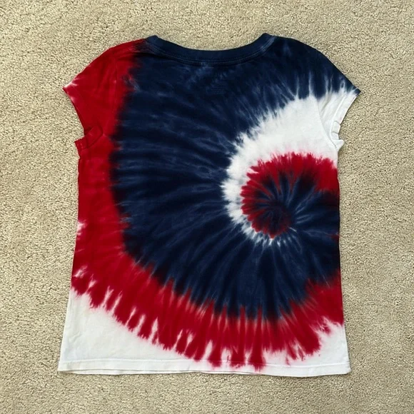 POLO Ralph Lauren | Red White Blue Tie Dye Tshirt | 6X - Picture 3 of 4